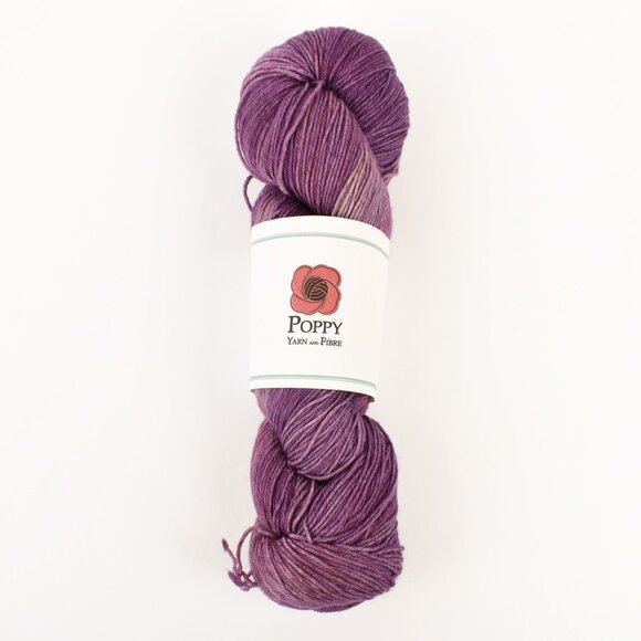 Poppy Yarn & Fibre Fraser Sock Yarn 4 Ply SW Merino Nylon Blend The Duchess